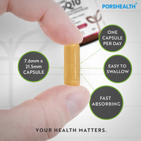 Coenzyme Q10 Antioxydant Haute Puissance 200mg en Capsules pour l'Énergie Cellulaire Cardiaque, Dose Personnalisable, Certifié GMP, Usine OEM/ODM