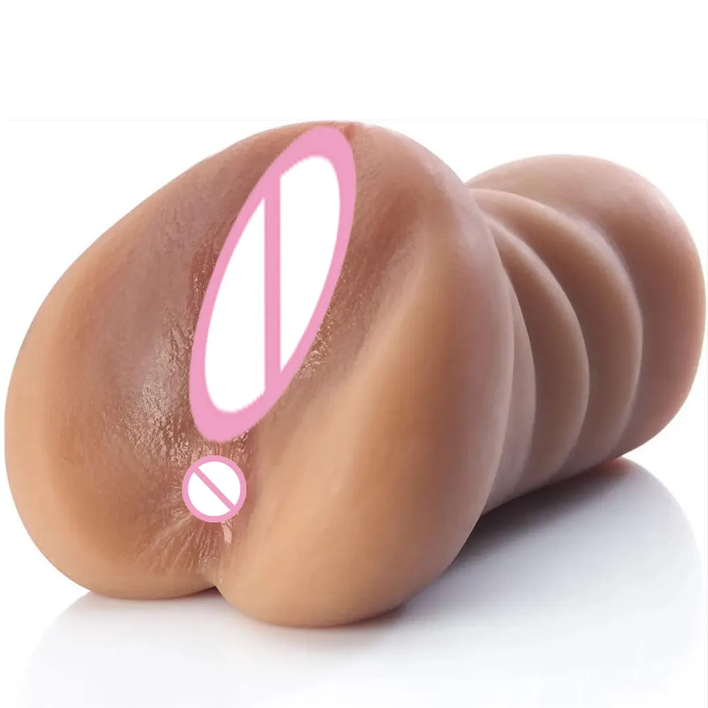 3 In 1 Mannelijke Masturbator Pocket Kut Mond Siliconen Volwassen Vet Geweven Vagina Strakke Anale Voor Man Sex Kut Speelgoed sex Poppen