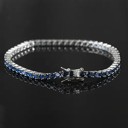 Hot Sale 925 Sterling Silver Fashion Jewelry Charm Bracelet High Quality Trend Zircon Luxury Tennis Bracelet For Women