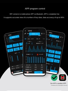 Linear Encoder Vertical Jump Velocidade Força Levante 1mm Precisão Em Tempo Real Dados De Treinamento Rastreamento Versão Padrão Plástico Preto - Product Image 5