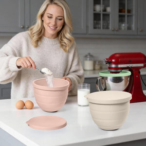 Revêtements de bol en silicone pliables pour batteur sur socle inclinable <span class=keywords><strong>KitchenAid</strong></span> 4,5/5QT, qualité alimentaire, réutilisables - Product Image 3