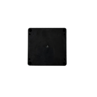 Boîtier électronique en plastique de type F noir imperméable de haute qualité pour l'extérieur, IP65