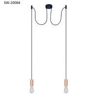 Lámpara de Lectura de Pared para Dormitorio de Hotel, Aplique de Pared Moderno de Vidrio, Lámpara Colgante LED Antigua para Interiores y Exteriores