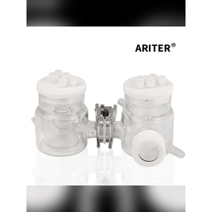 Ariter H Type Quartz <b>Window</b> Electrolytic Cell Double Layer For Electrochemical Experiment - Product Image 3