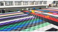 Dalles de sol de garage modernes en PVC à emboîtement 40*40*1.8cm, étanches, écologiques, souples, amovibles, pour extérieur