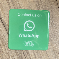 Support d'affichage NFC 13,56 MHz programmable, plaque NFC sans contact pour réseaux sociaux, autocollant Instagram Facebook Snapchat
