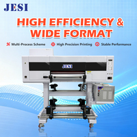 Nouvelle technologie, imprimante d'autocollants en cristal UV de 60 cm, machine à film AB en relief 3D pour autocollants promotionnels