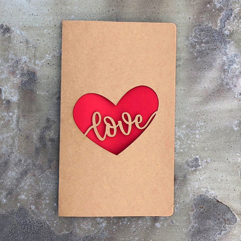 Cuore amore con buste