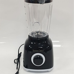 Procesador de alimentos eléctrico de doble taza de 1,5 l, molinillo de palo multifuncional, licuadora pequeña, fabricante de jugo, botón pulsador, uso doméstico, Plástico - Product Image 1