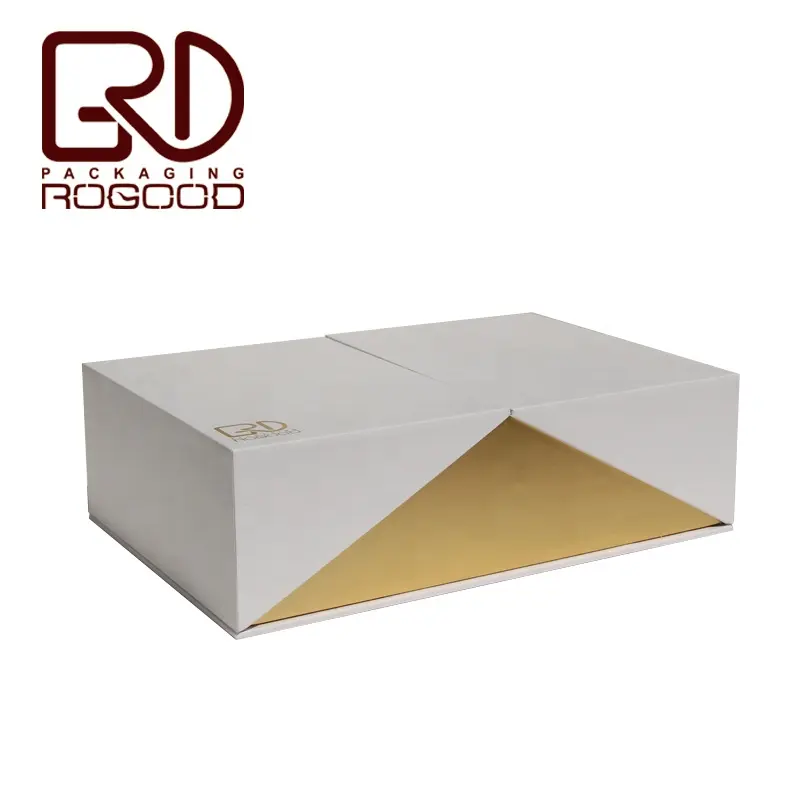 Luxury design double door open full UV foil stamping logo Attar perfume oil packaging box RGD-P1014