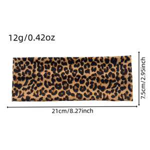 Fasce <span class=keywords><strong>per</strong></span> <span class=keywords><strong>Capelli</strong></span> Elastiche con Stampa Leopardata Retrò <span class=keywords><strong>per</strong></span> Donne, Accessori <span class=keywords><strong>per</strong></span> <span class=keywords><strong>Capelli</strong></span> <span class=keywords><strong>per</strong></span> Sport, Palestra e Yoga, Vendita all'Ingrosso e Personalizzazione Logo - Product Image 6
