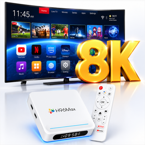 H96MAX H618 Plus <span class=keywords><strong>Box</strong></span> <span class=keywords><strong>TV</strong></span> <span class=keywords><strong>Android</strong></span> 8K, Lettore Multimediale Smart con BT e WiFi <span class=keywords><strong>per</strong></span> Film, Giochi e Intrattenimento Domestico - Product Image 1