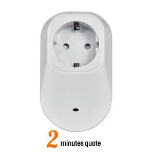 Boîtier universel intelligent pour prises électriques mâles et femelles, norme française, en plastique, pour prises de courant EU, boîtier extérieur - Product Image 1