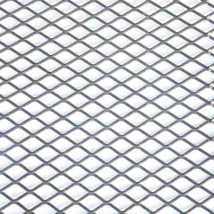 金属供应钢金属网菱形网平板膨胀铁丝网面板