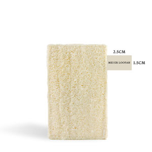 Cepillos de baño de lufa seca a base de plantas naturales auditados por BSCI, esponja de cocina, depuradores de limpieza corporal multiusos ligeros para - Product Image 6