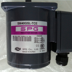 Moteur à induction SPG S9I40GSL-TCE 40W 380V 50Hz Triphasé 1000 tr/min Fabriqué en Corée - Product Image 2