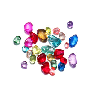 Grava de vidrio de colores de 3-8 mm para decoración de acuarios y manualidades de joyería DIY - Product Image 3