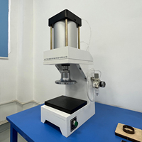 Presse pneumatique de laboratoire pour poinçonnage d'échantillons, découpeuse d'échantillons en forme d'haltère, machine de découpe à la presse pour la recherche et les tests sur le caoutchouc, le plastique et le cuir