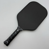 Raquette de pickleball Dongguan Hengyi Sport Equipment Pro IV No Pattern Black GEN 4 14mm 16mm Standard et Large en fibre de carbone Toray