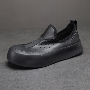 Zapatos de Vestir Casuales para Hombre, Transpirables, Juveniles, Negros, Zapatos Británicos de Moda para Boda, Zapatos de Senderismo de Secado Rápido para Exteriores - Product Image 6