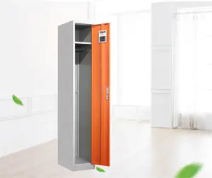 Metal Furniture Single Door Clothes Cupboard Things Made Of Metal Foldable Wardrobe Best Price Locker