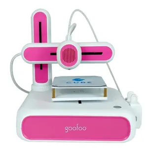 Goofoo Mini 3D Máy In Kit DIY Hoàn Chỉnh Đơn Giản 3D Máy In Cho Trẻ Em Và Người Mới Bắt Đầu