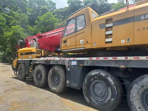 Grúa de camión SANY de 220 toneladas usada a la venta en buen estado con componentes centrales, caja de cambios de motor, cojinete de bomba de motor - Product Image 4