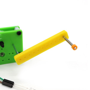 Generador de manivela manual S2, kit científico de bricolaje, juguete educativo manual de plástico para niños de 7 a 9 años, modelo de experimento de física - Product Image 5