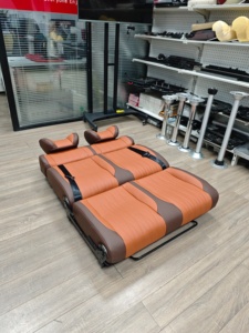 Siège-lit de voiture pliable <span class=keywords><strong>en</strong></span> cuir robuste, imperméable et luxueux, style rock and roll, pour conversion de fourgon ou camping-car - Product Image 6