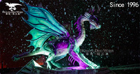 Modèle de dragon animatronique personnalisé, dragon volant simulé, à vendre