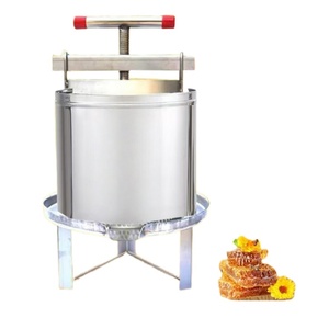 Presse à miel en acier inoxydable à structure alvéolée pour usage domestique, équipement d'élevage pour la pression de la cire, petite machine à presser le miel M01 - Product Image 2
