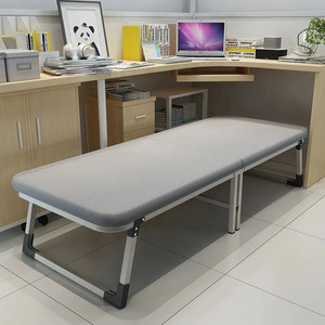 Folding <b>Bed</b> <b>Single</b> Size Portable Office Nap <b>Bed</b> For Home And Office Use - Product Image 1