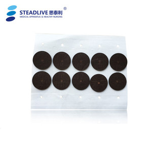 Stellar Activated Carbon Filter Sheets <b>10</b>-Piece Set For Odor Adsorption Stoma Bag Care - Product Image 3