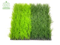 Zugelassener feuerfester 50mm hoher 100% PE Kunstrasen-Fußballplatz-Teppich für den Außenbereich