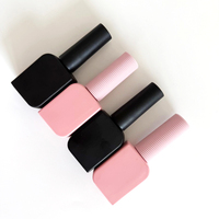 Flacon vide en verre pour vernis à ongles 8ml 10ml, conteneur de vernis gel UV avec bouchon et pinceau, sérigraphie, logo personnalisé, salon