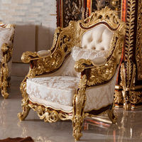 Luxe Antique Turc Moyen-Orient Sculpté À La Main Canapé Ensemble Baroque Royal Moderne Salon Meubles