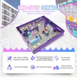 เครื่องเล่นเกมอาร์เคดหยอดเหรียญขนาดกะทัดรัดธีม<span class=keywords><strong>สาม</strong></span><span class=keywords><strong>ก๊ก</strong></span>สำหรับสวนสนุกพร้อมเครื่องจับรางวัลสำหรับขาย - Product Image 5