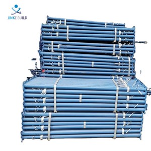Kim loại dành cho người lớn shoring đạo cụ xây dựng bê tông hỗ trợ vít Jack điều chỉnh Jack Kính thiên văn shoring ván Khuôn Thép Prop - Product Image 4