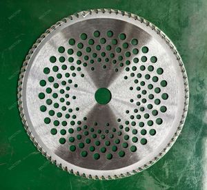 2026 10inch 255mm 80T 60T Brush Circular <b>Saw</b> Blade for Grass Manual <b>Powered</b> Alloy Compatible Backpack/Side Hanging Lawn Mowers - Product Image 2