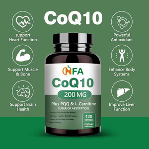 Gélules de CoQ10 OEM ODM avec PQQ, L-Carnitine, Vitamines et Oméga-3 pour Soutenir la Fonction Cardiaque, l'Âge Sain et l'Action Antioxydante - Product Image 4