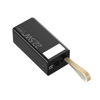 2024 nouveau produit tendance prix de gros 40000mAh PD 22.5W batterie externe 60000mAh 20W PD chargeur de téléphone avec lampe de poche LED pour mi