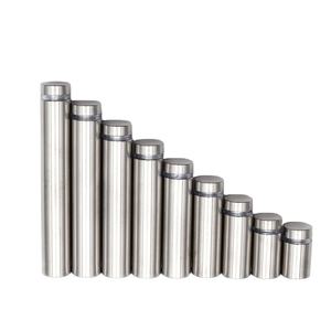 Espárragos publicitarios alargados de acero inoxidable Hueco Sujetador de accionamiento completamente roscado ranurado Clavos de fijación publicitaria Montaje en <span class=keywords><strong>pared</strong></span> - Product Image 2