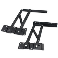 Ajusteur de hauteur pliable multifonctionnel à ressort Toptable Table basse Accessoires de rangement Quincaillerie fonctionnelle Meubles
