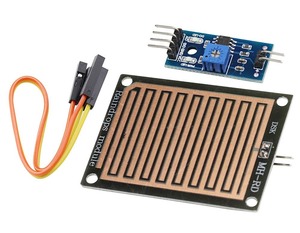 Módulo Sensor de Agua de Lluvia de 3.3V - 5V - Detección de Gotas de Lluvia y Monitor de Humedad para Arduino - Product Image 2