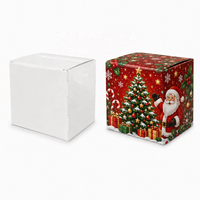 Carte blanche pour sublimation pour tasse de 11 oz, cadeau d'anniversaire, impression par transfert thermique, écologique, bricolage, décoration, papier de sublimation