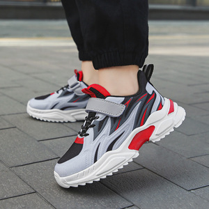 Scarpe da ginnastica casual traspiranti in mesh per ragazzi 7-12 anni, autunno 2026, con suola morbida, modello 2808 - Product Image 2