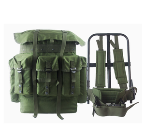 Sac à dos Alice vert olive DFB1122 avec supports métalliques en aluminium léger - Product Image 1