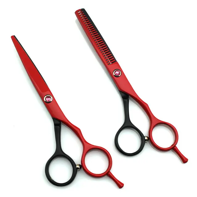 High quality stainless steel professional 6 inch Hair Cutting and Thinning Barber Scissors