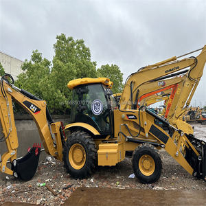 Used Backhoe Loader Middle Caterpillar 420F Used Original Engine Used Hydraulic Backhoe Loader - Product Image 2