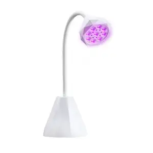 Быстросохнущая лампа 18 Вт в виде розового лотоса для хранения алмазного маникюра, быстросохнущая нечерная маленькая античерная лампа для выпечки
